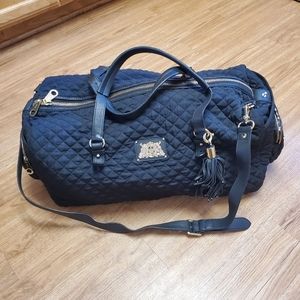Juicy Couture weekend duffle travel bag black